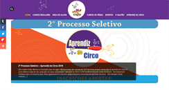 Desktop Screenshot of galpaodocirco.com.br